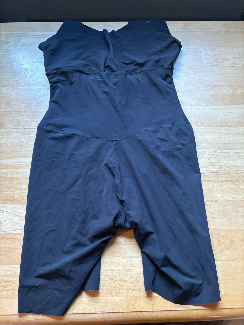 Flexees Black Shapewear Bodysuit